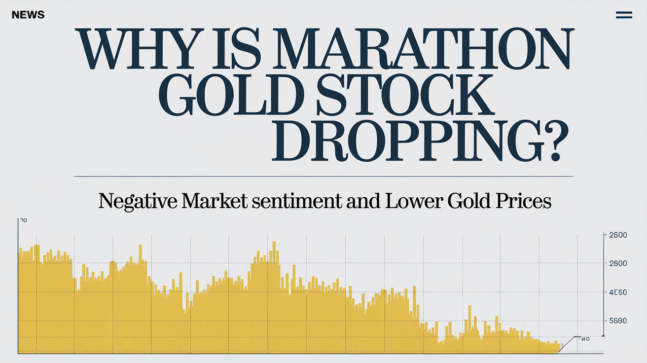 Why Is Marathon Gold Stock Dropping