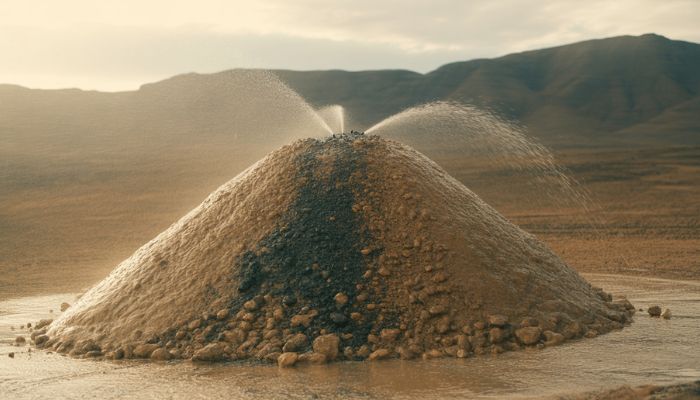 Heap Leaching Technique for Gold