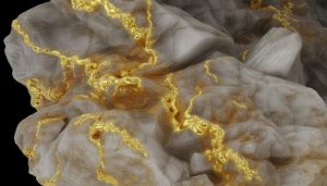 Gold in Quartz Veins